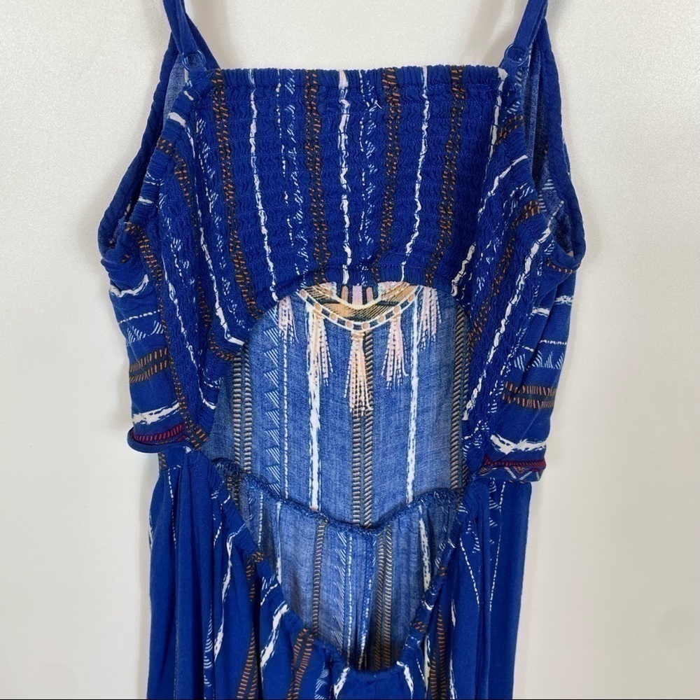 FLYING TOMATO Blue Stripe Jumpsuit - Picture 10 of 10